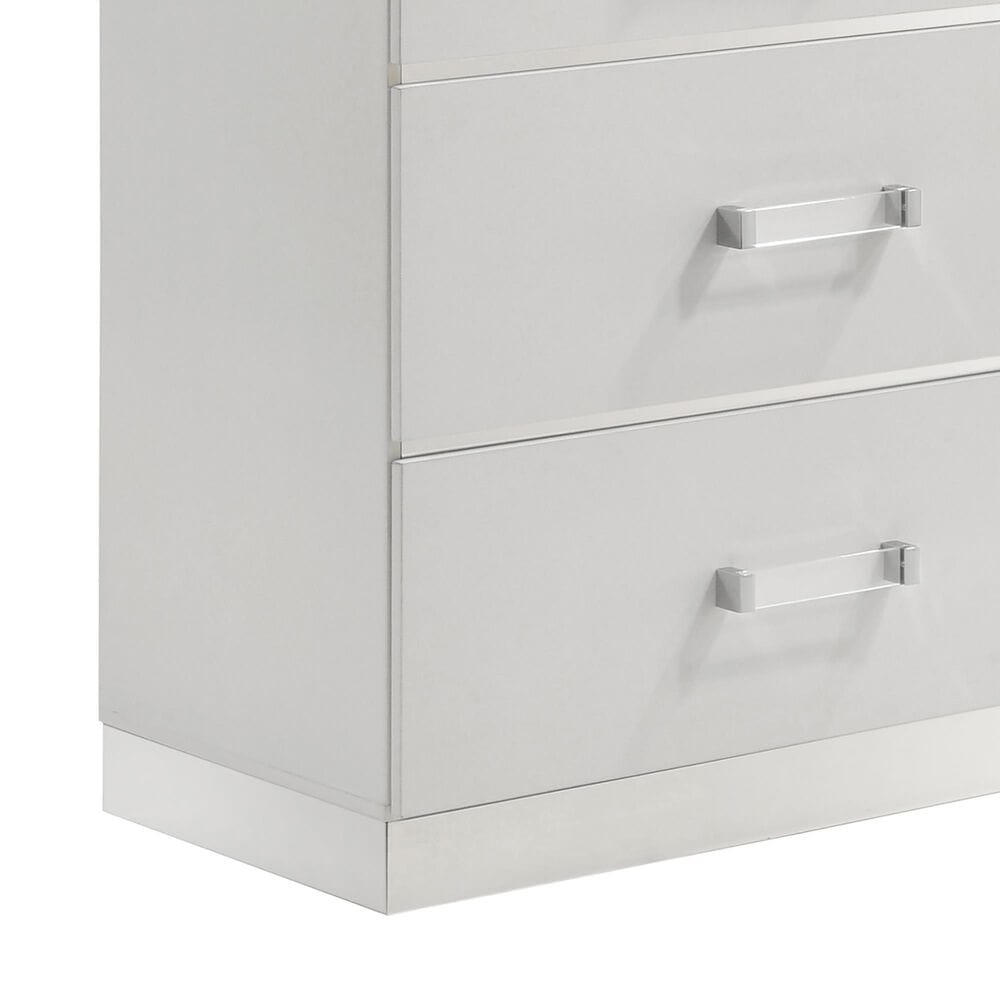 New Heritage Europa 6-Drawer Dresser in White, , large