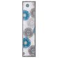 Safavieh Cabana CBN676B 2"2" x 9" Beige and Blue Indoor/Outdoor Performance Runner, , large
