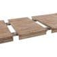 Hawthorne Furniture Highland 42 X 72-94" Dining Table in Rustic Sand Wash, , large