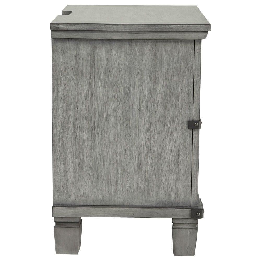 Ashley Russelyn 5-Piece King Storage Bedroom Set in Gray, , large