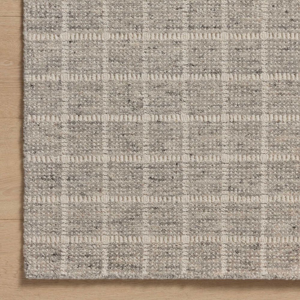 Amber Lewis x Loloi Cedar 5&#39;6&quot; x 8&#39;6&quot; Grey and Ivory Area Rug, , large