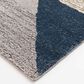 Central Oriental Structures Torrent Adley Buff and Metal 7"10" x 9"10" Area Rug, , large