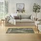 Nourison Garden Oasis GOA02 Green and Ivory 3" x 5" Indoor/Outdoor Area Rug, , large