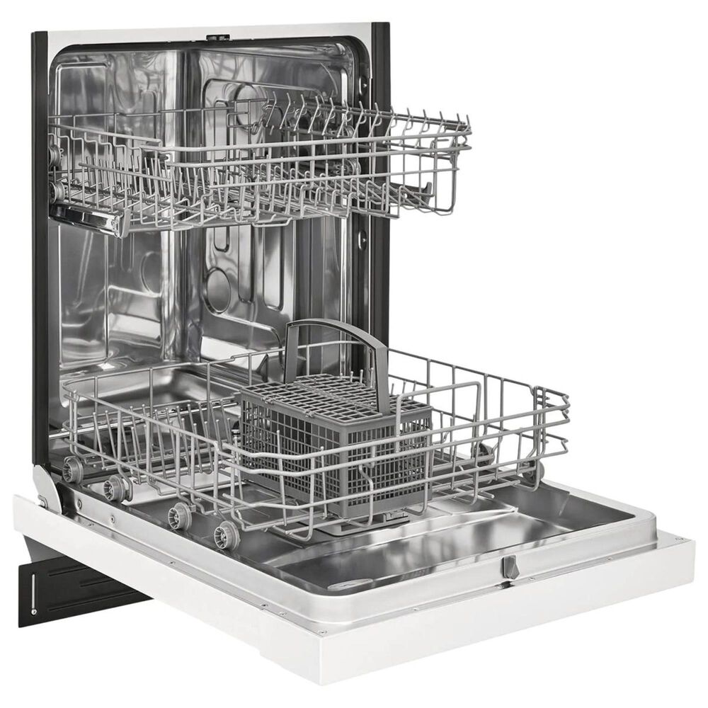 Frigidaire 24" BuiltIn Dishwasher with Heated Drying System in White
