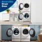 GE Appliances 7.8 Cu. Ft. Smart Front Load Electric Dryer in White, , large