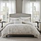 Hampton Park Suzanna 3-Piece Full/Queen Comforter Set in Taupe, , large