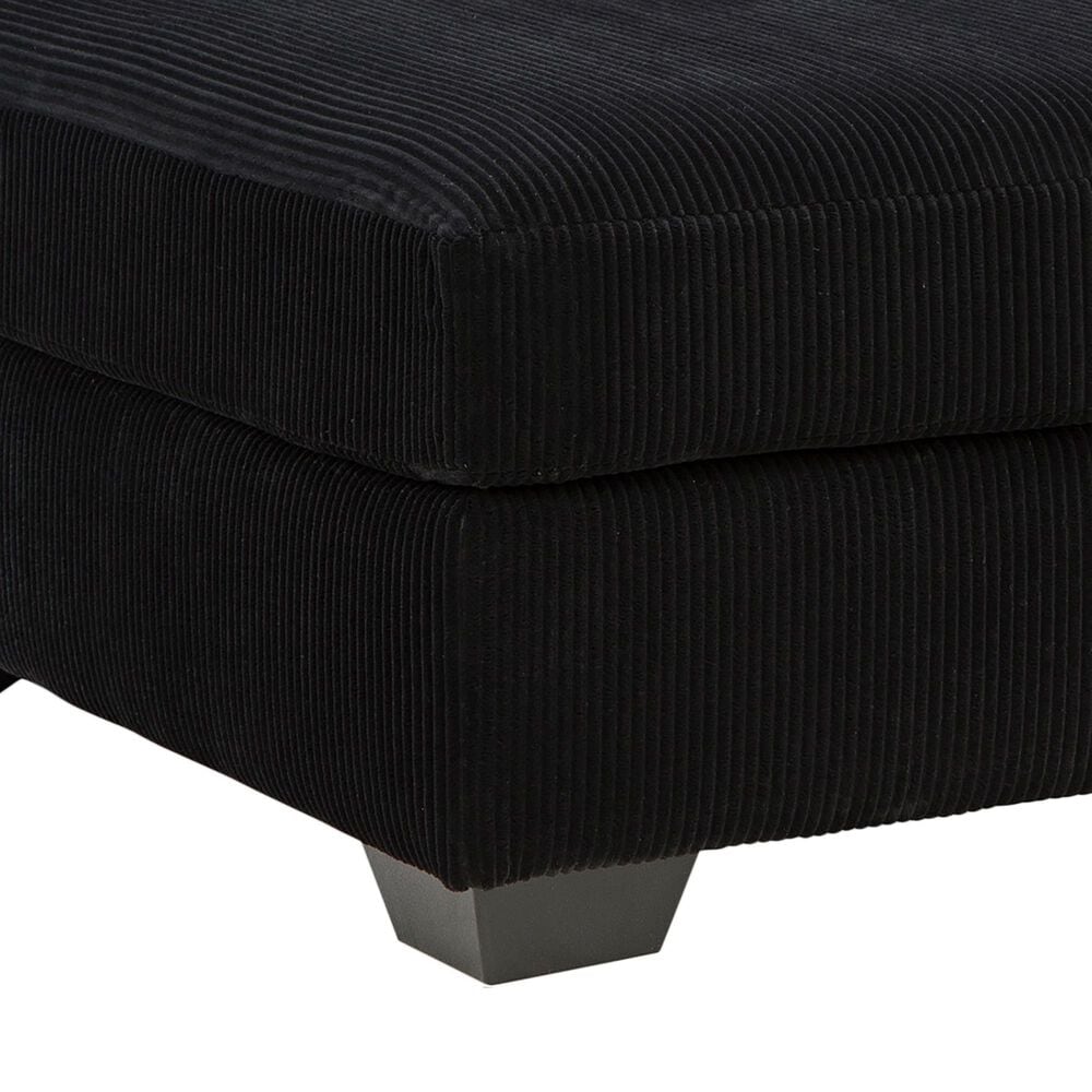Ashley SimpleJoy Oversized Accent Ottoman in Onyx, , large
