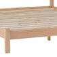 Walker Edison Elias Queen Platform Bed with Arched Headboard in Cerused White, , large
