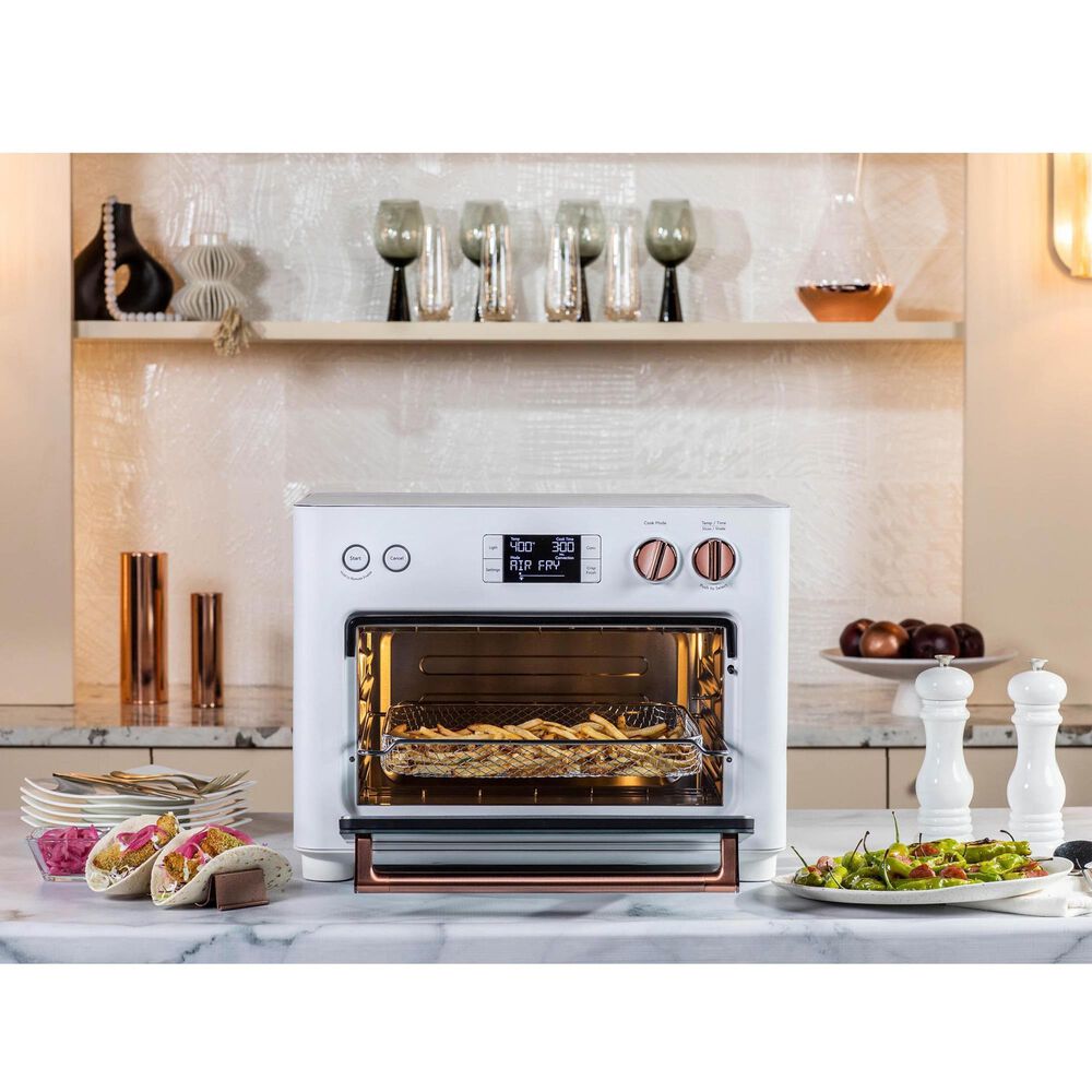 Cafe 0.8 Cu. Ft. Couture Oven with Air Fry in Matte White, , large