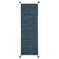 Safavieh Montauk 2"3" x 7" Blue and Black Runner, , large