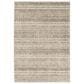 Oriental Weavers Atlas Stripe 747E0 6"7" x 9"6" Ivory and Gray Area Rug, , large