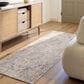 Surya Aspendos 2"7" x 10" Beige, Blue, Charcoal, Cream, Denim, Gray, Ink Blue, Mustard and Taupe Runner, , large