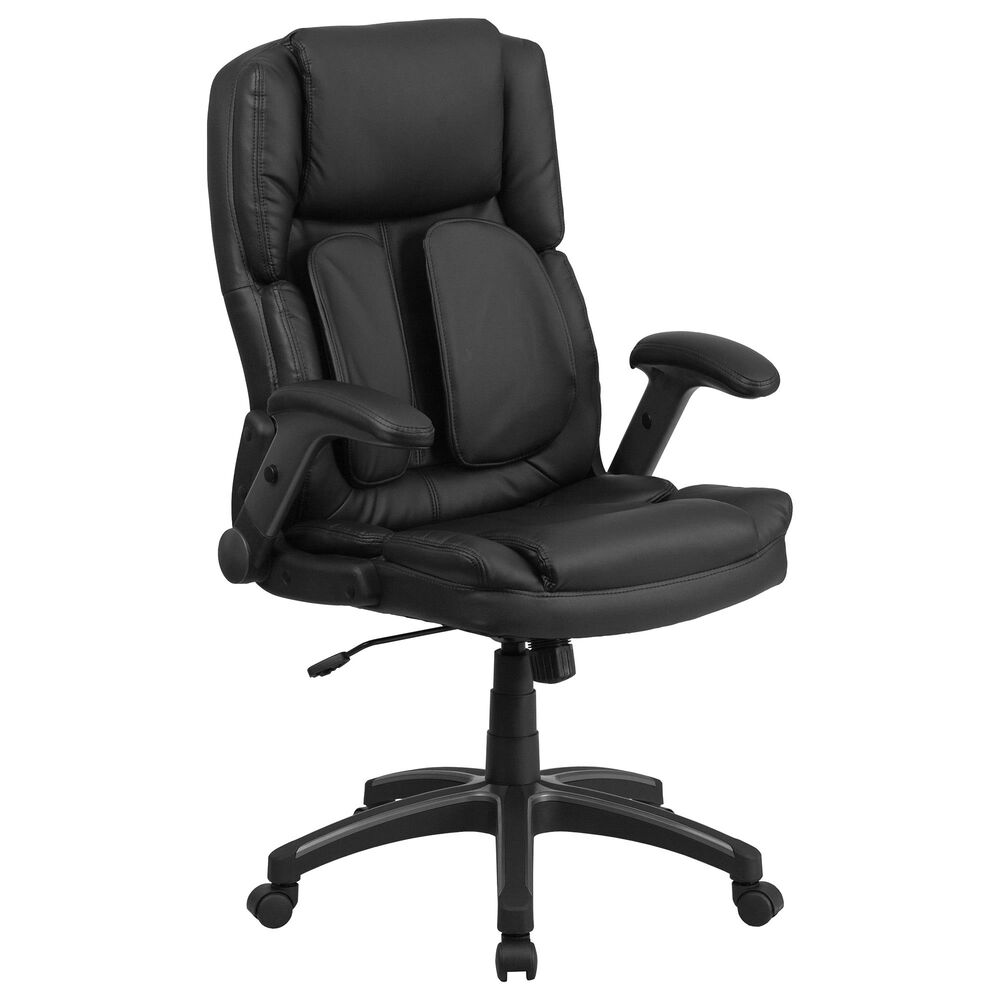 Flash Furniture Executive Swivel Chair in Black, , large
