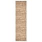 Nourison Vintage Washables Taupe and Multicolor 2"2" x 8" Runner, , large