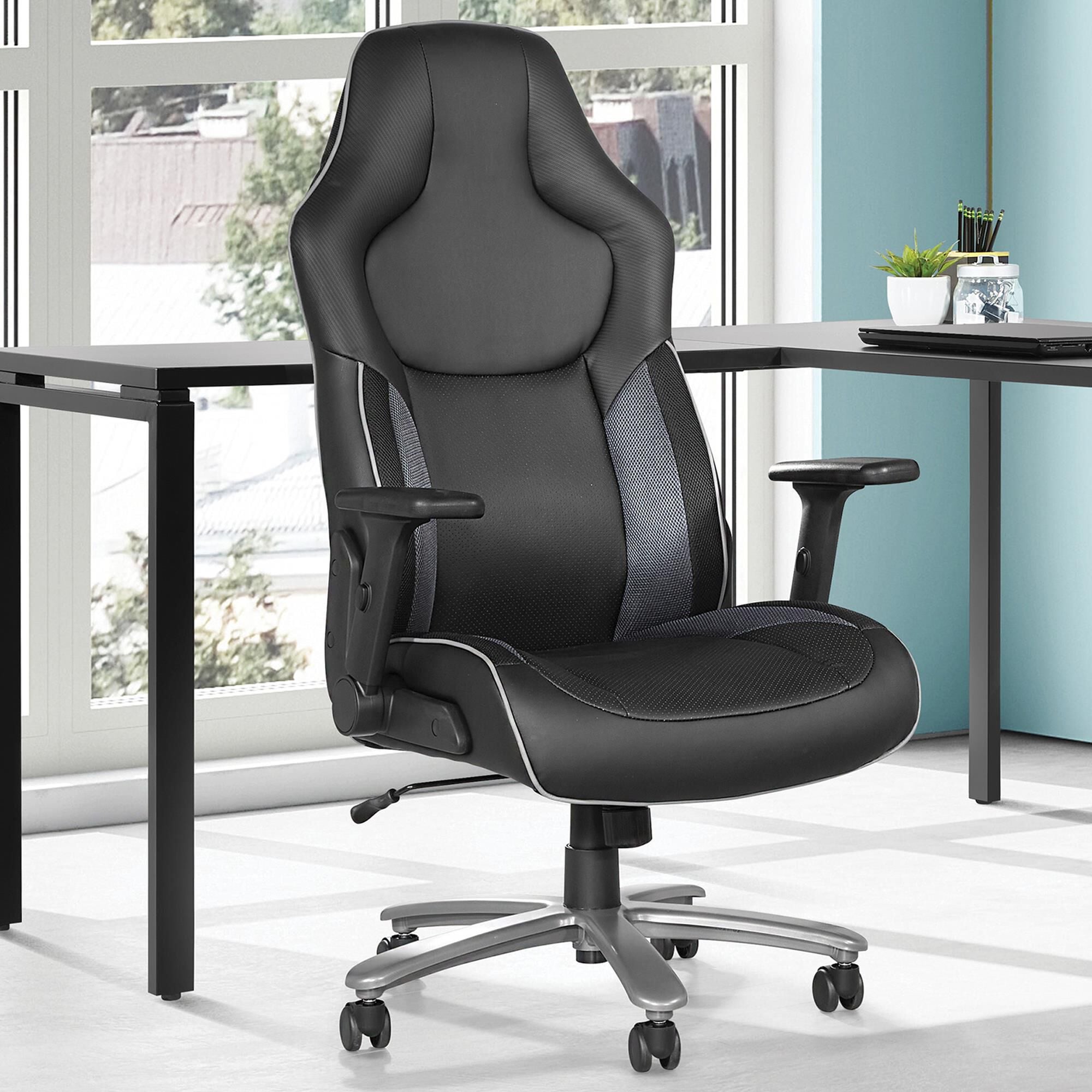 Tall grey chair sales