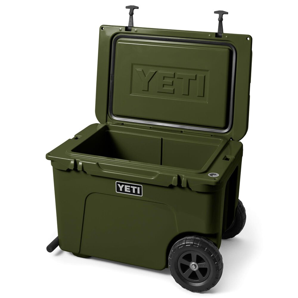 YETI Tundra Haul Wheeled Cooler in Olive, , large