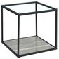 Mayberry Hill Yasmin End Table in Grey, , large
