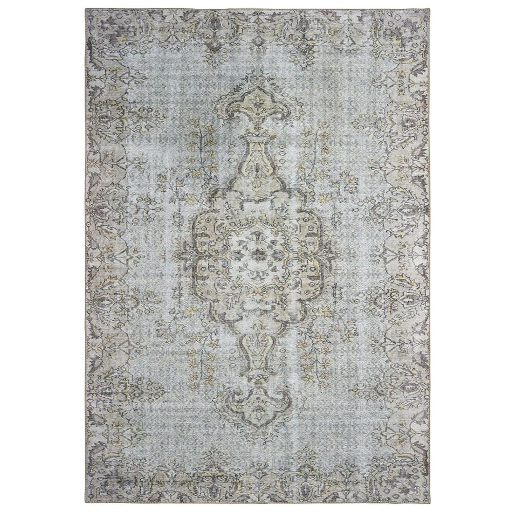 Oriental Weavers Sofia 85816 8"3" x 11"6" Grey and Gold Area Rug, , large