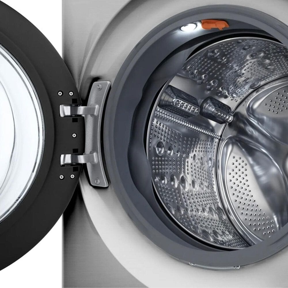 LG 5 Cu. Ft Mega Capacity Smart Front Load Washer in Graphite Steel, , large