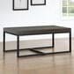 Steve Silver Furniture Yukon Rectangular Nesting Coffee Table with 2 Stools in Walnut and Black, , large