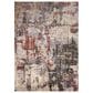 Rizzy Evolution EVO540 9" x 12" Gray and Multicolor Area Rug, , large