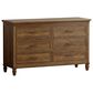 Namesake Darlington 2-Piece Nursery Set with 4-In-1 Crib and Dresser in Natural Walnut, , large