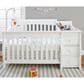 Sorelle Furniture Princeton Elite 4- In- 1 Convertible Crib and Changer in White, , large