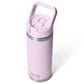YETI Rambler 18 Oz Water Bottle with Color-Matched Straw Cap in Cherry Blossom, , large