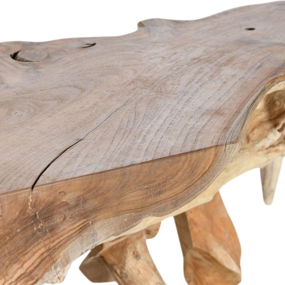 Classic Home Shia Console Table in Natural, , large