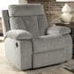 Ashley Mitchiner Manual Rocker Recliner in Fog, , large
