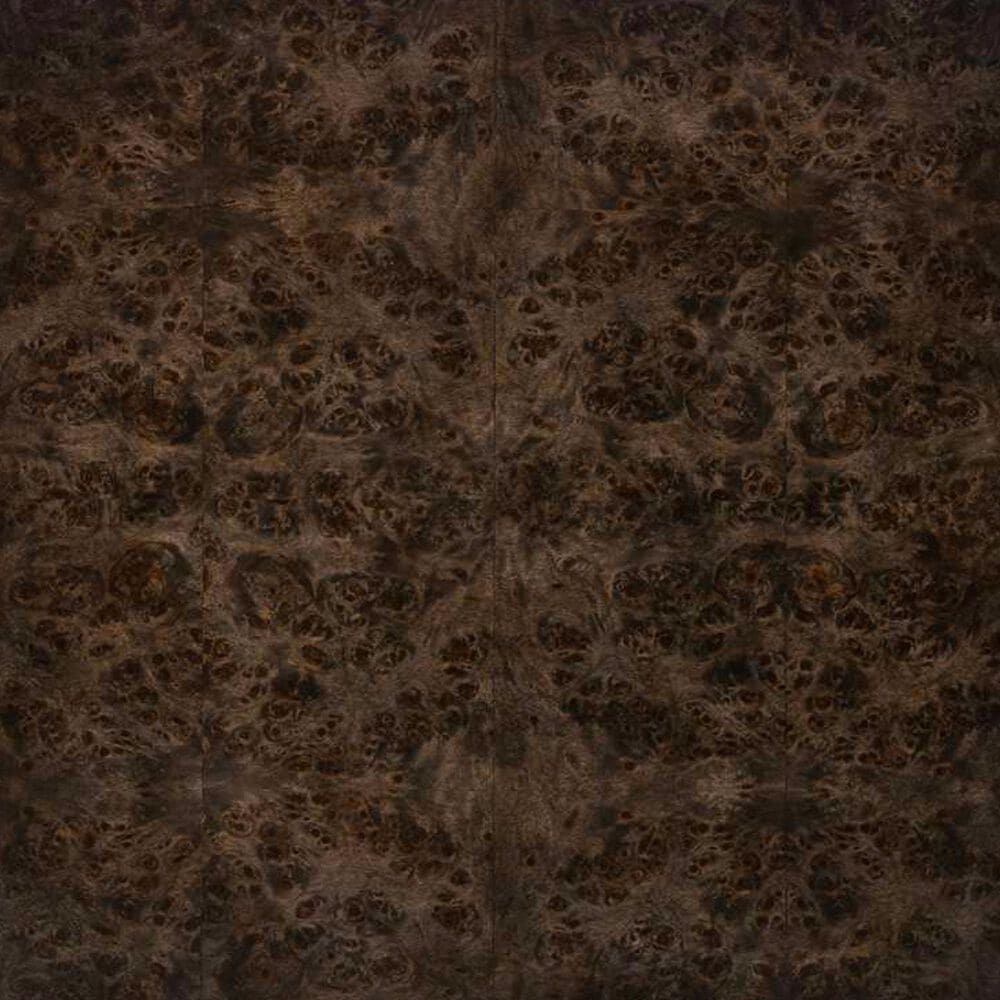 Bassett Mirror Company Langford End Table in Rich Ebonized and Gold, , large