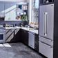 Signature Kitchen Suite 36" Built-In French Door Refrigerator with 2 Drawer Freezer - Panels Sold Separately, , large