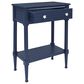 Linon Home Decor Seaboard Accent Table in Navy, , large