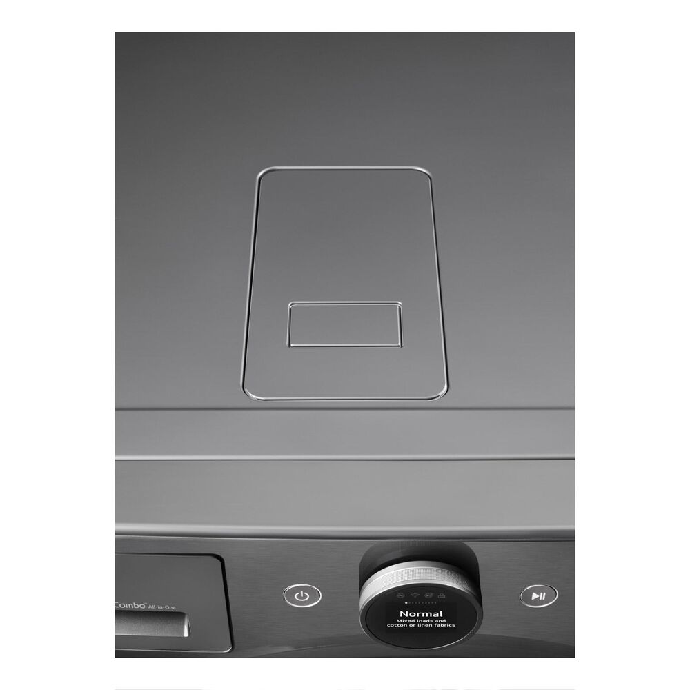 LG 5.0 Cu. Ft. Front Load Smart WashCombo All-in-One Washer/Dryer in Graphite Steel, , large