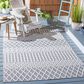 Safavieh Cabana CBN652A 5"5" x 7"7" Ivory and Grey Area Performance Rug, , large