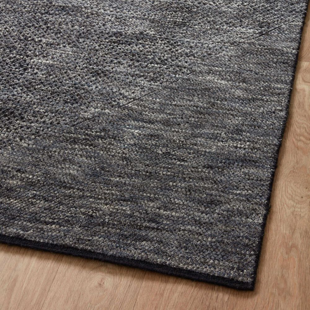 Amber Lewis x Loloi Collins 2&#39; x 3&#39; Charcoal and Denim Area Rug, , large