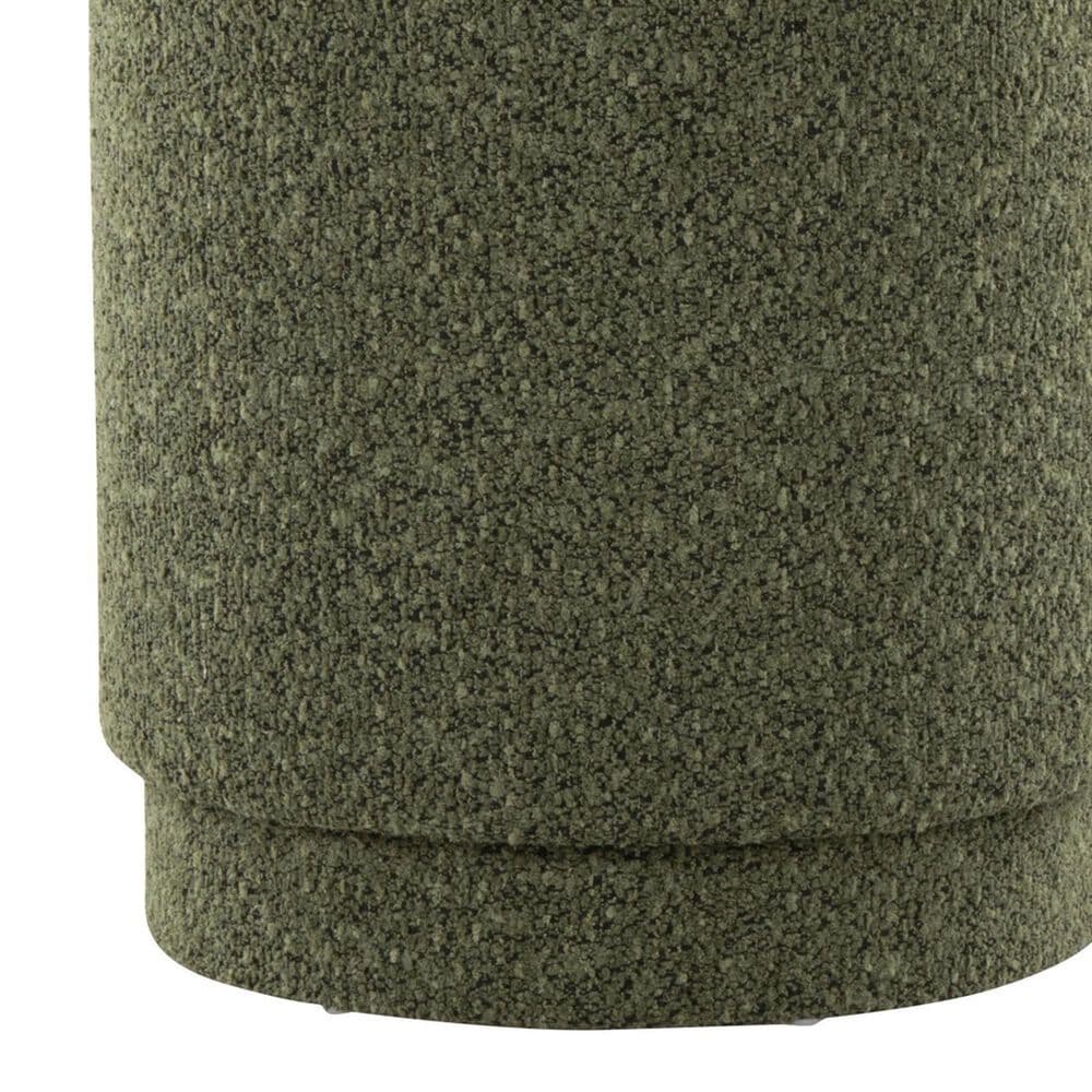 Lumisource Marla 2-Piece Upholstered Ottoman Set in Dark Green, , large