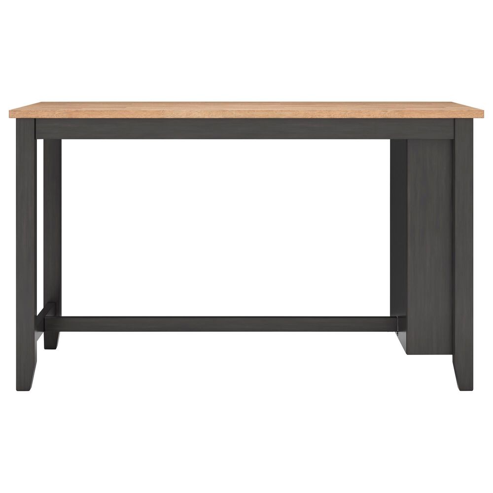 Ashley Gesthaven Counter Height Table in Light Natural and Dark Brown - Table Only, , large