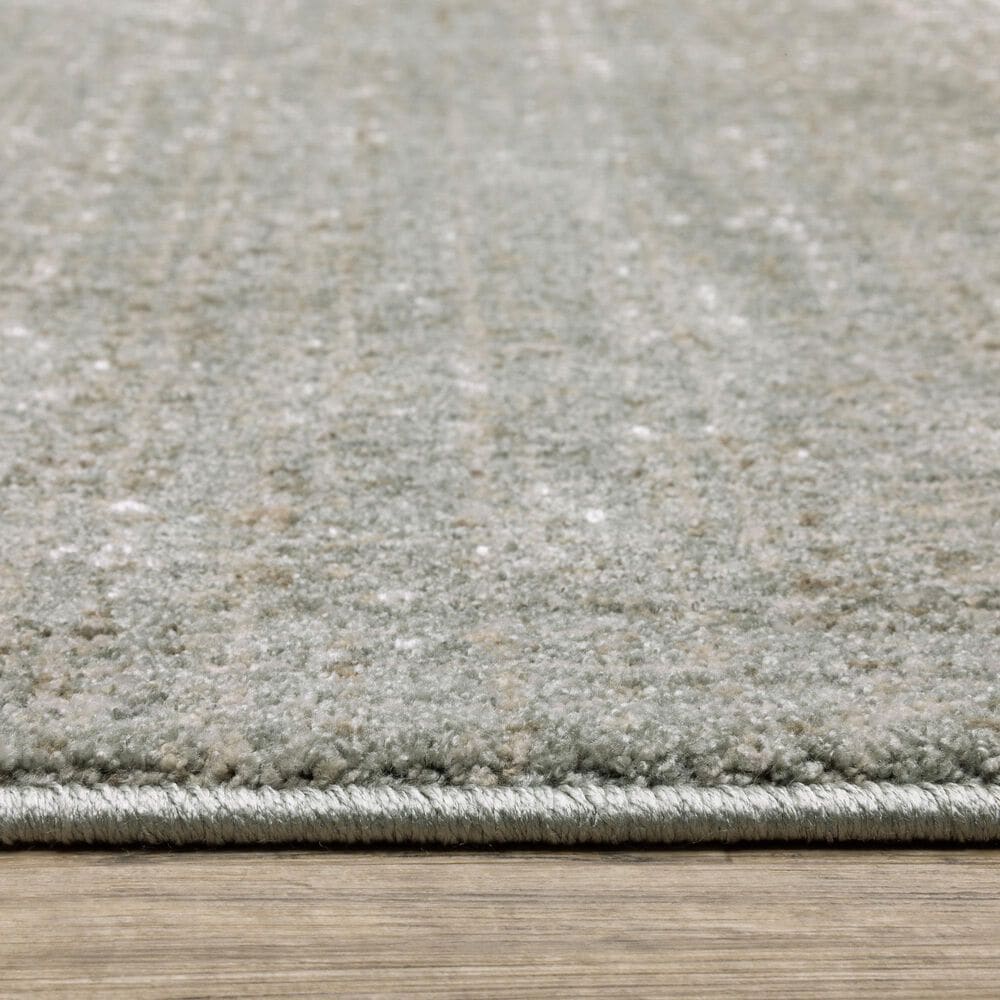 Oriental Weavers Mallory Grey and Blue 2'3" x 7'6" Runner, , large