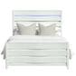 Mayberry Hill Tobias Full Panel Bed with LED in White, , large