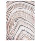 Safavieh Cyrus Shag CYR138A 5"5" x 7"6" Beige and Rust Area Rug, , large