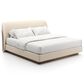 Caracole Fleur King Upholstered Sleigh Bed in Porcini, , large