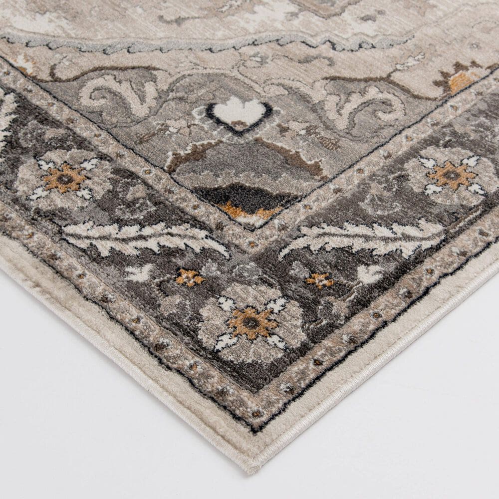 Central Oriental Adore Milla 5&#39; x 7&#39;6&quot; Beige and Orange Area Rug, , large
