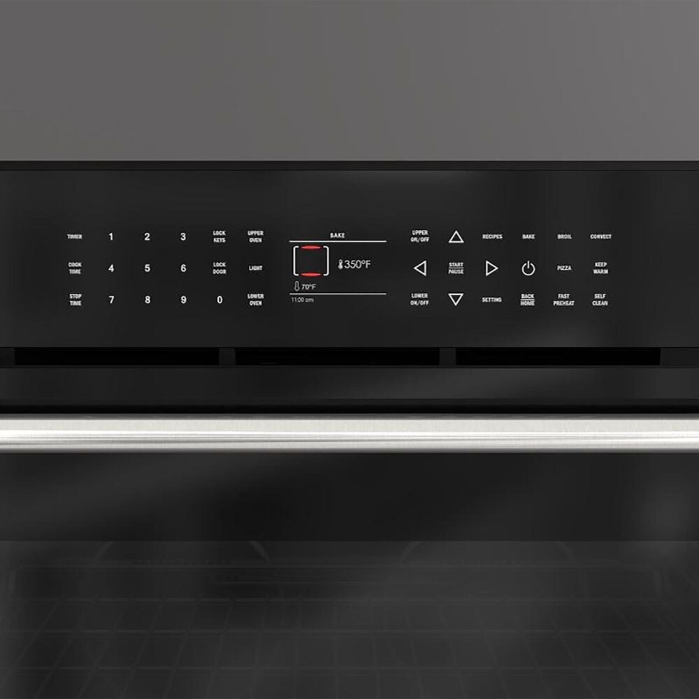 Fulgor Milano 30&quot; Touch Control Double Wall Oven in Black, , large