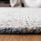 Safavieh Micro-Loop MLP538M 10" x 14" Blue and Ivory Area Rug, , large