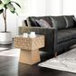 Zuo Modern Mayan Side Table in Bronze and Mirrored, , large