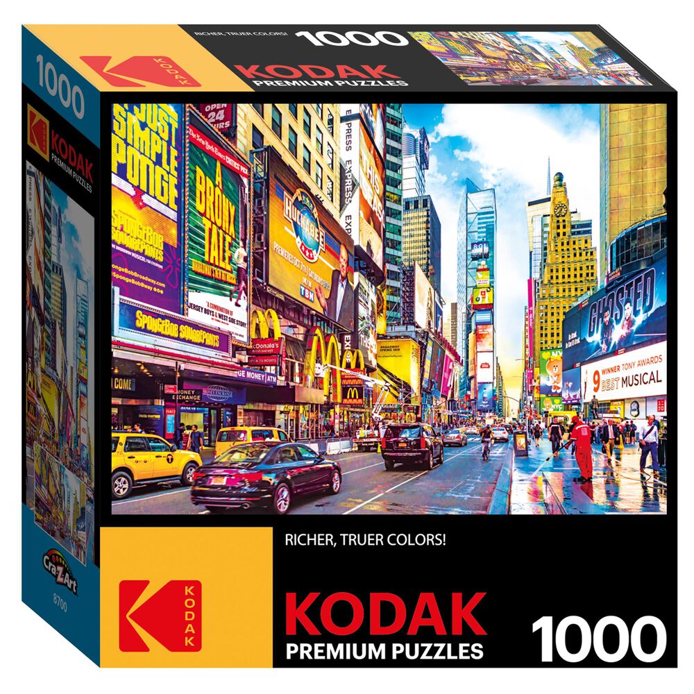 Cra-Z-Art Kodak 1000pc Puzzle New York Times Square, , large