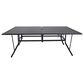 Redline Creation Inc. 7-Piece Patio Dining Set in Matte Black and Turquoise Blue, , large