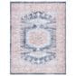 Safavieh Serapi 9" x 12" Terracotta and Blue Area Rug, , large