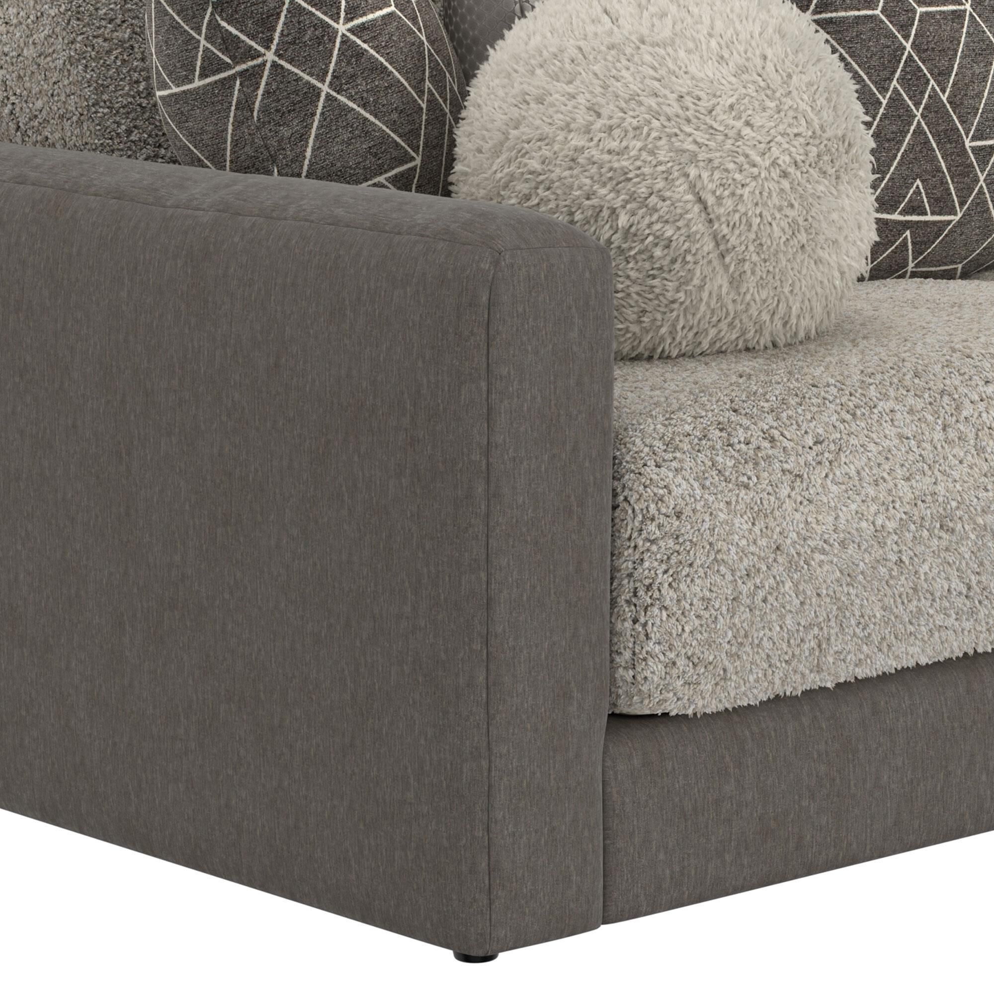 Jackson Furniture Reddington Stationary Sofa in Fawn and Umber